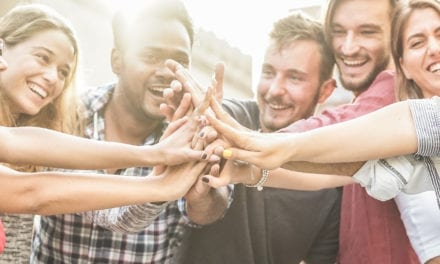 A self-managing team is created in small steps